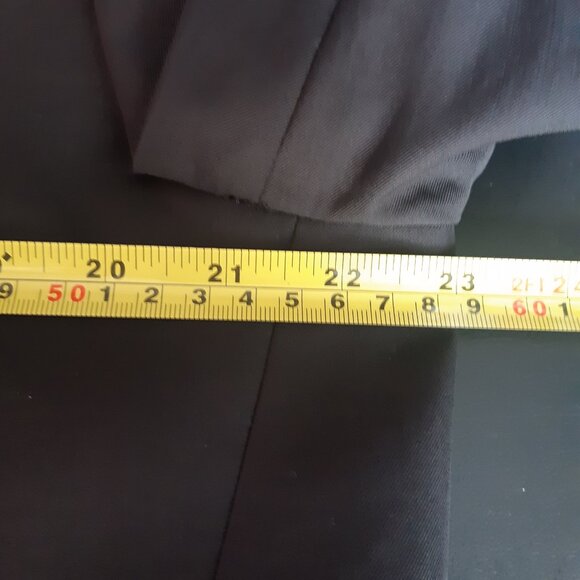 Hugo Boss Santor-L SZ 40 Men's Black Single Breasted Water Repellent Over Coat - Picture 12 of 15